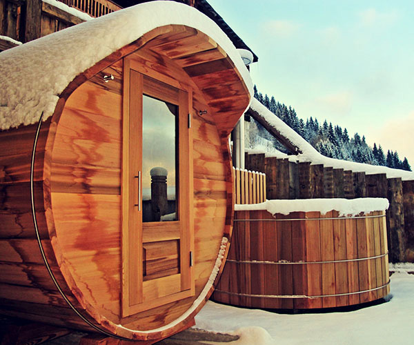 Installation de sauna extérieur à Hesdin